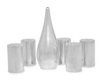 Six Allan Adler Silver Table Articles