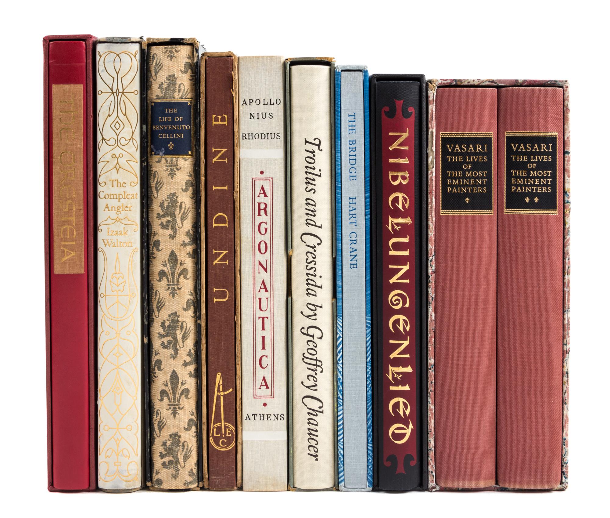 (LIMITED EDITIONS CLUB) A group of 20 books published by the Limited Editions Club.