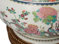 A Chinese Export Porcelain Fish Bowl