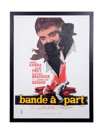 A Movie Poster for the Film Bande à part
