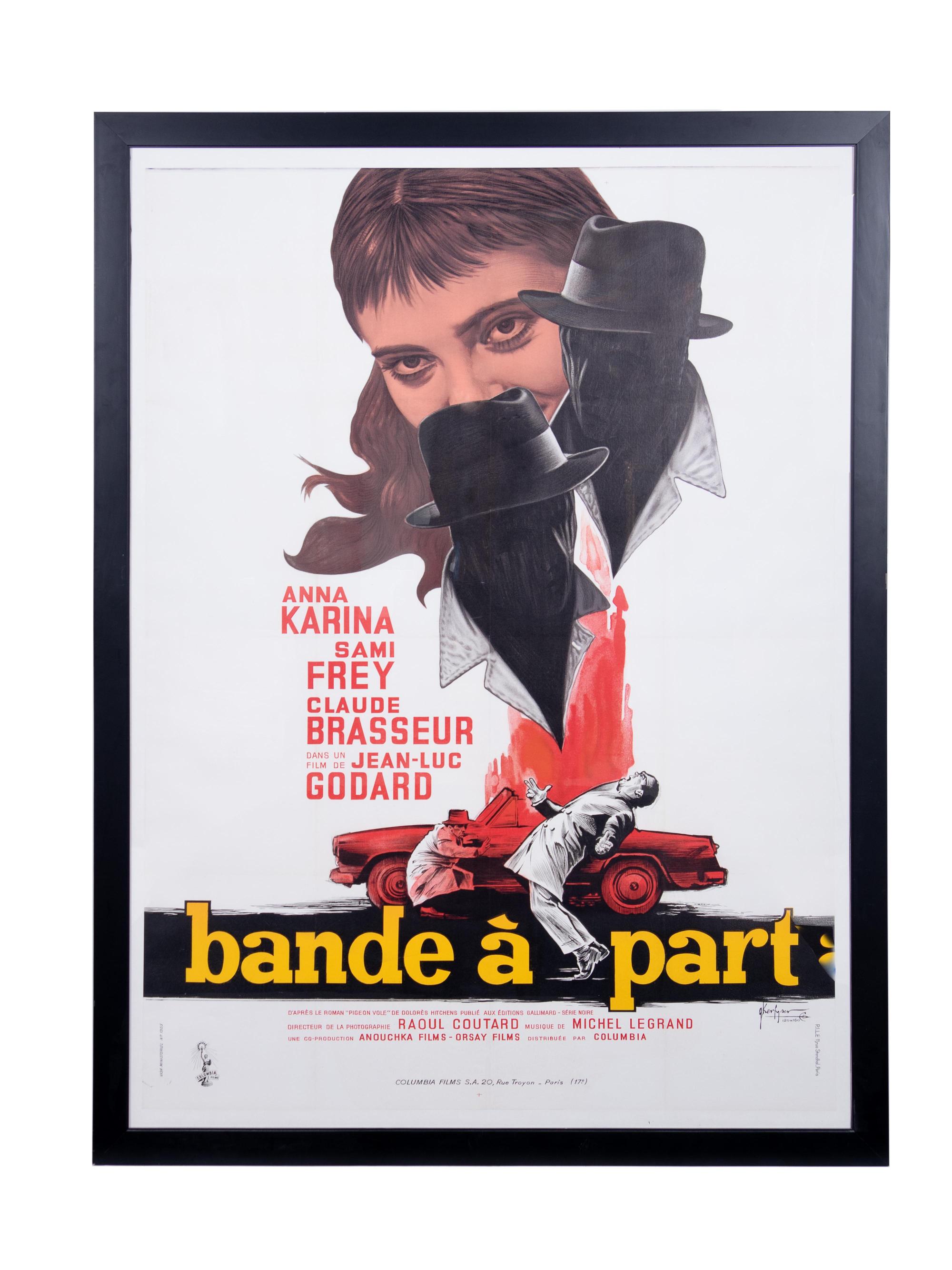 A Movie Poster for the Film Bande à part