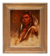 Pair of Indian Portraits
