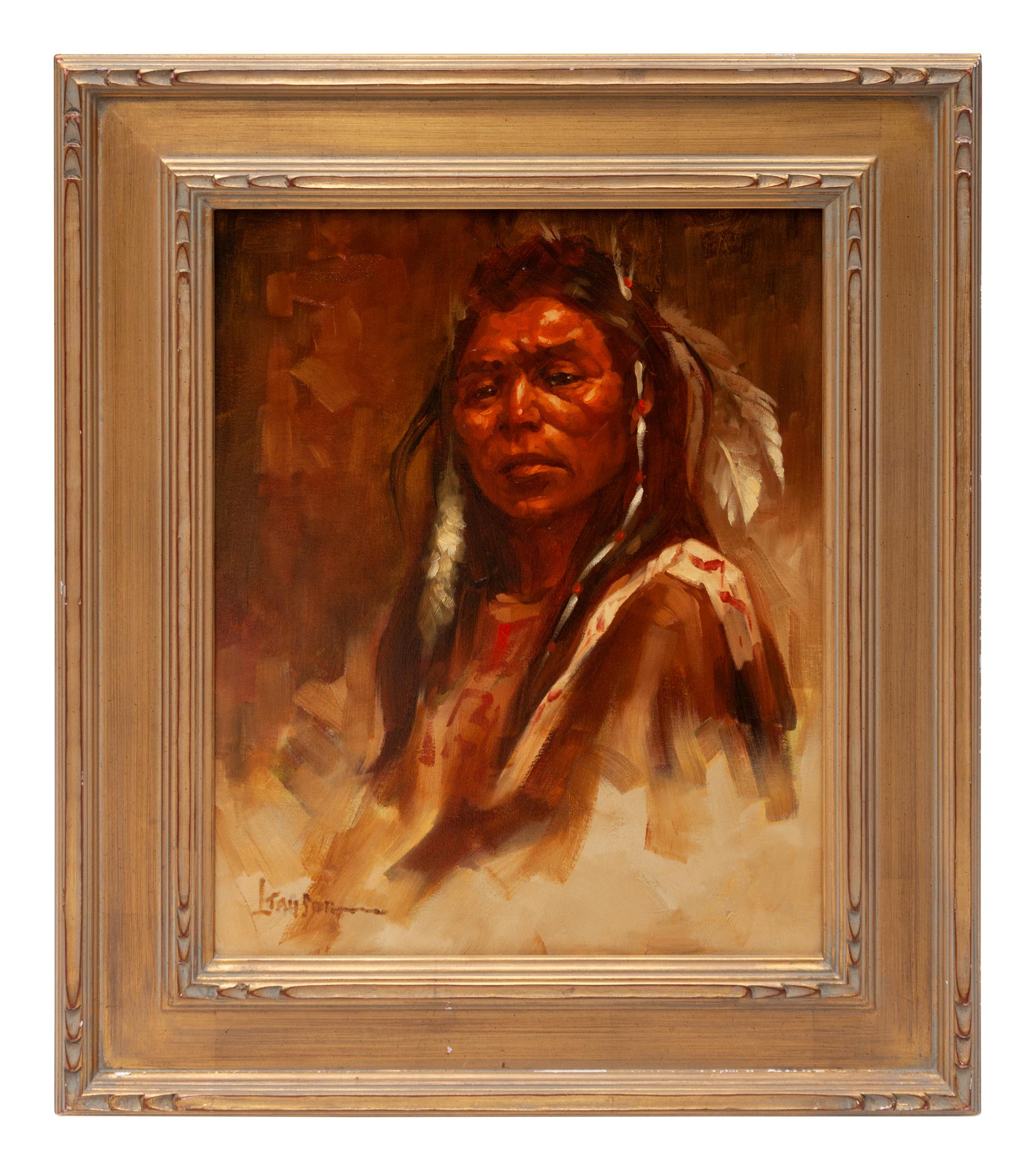 Pair of Indian Portraits