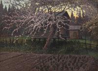 Anshelm Schultzberg (Swedish, 1862-1945) — Midsummer Night in Dalecarlia, Sweden