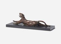 Anna Vaughn Hyatt Huntington (American 1876-1973) - Yawning Panther