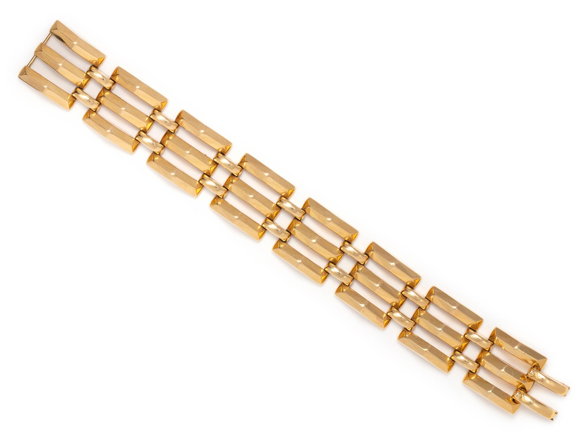 YELLOW GOLD BRACELET