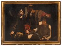 After Caravaggio, 17th Century — The Sacrifice of Isaac