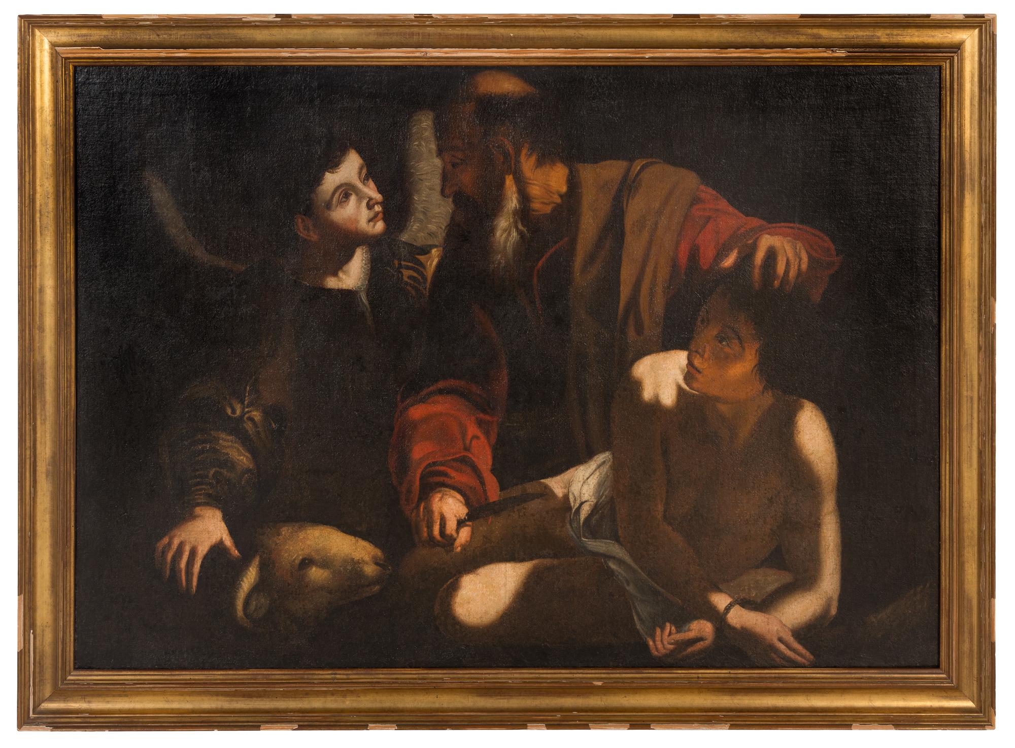 After Caravaggio, 17th Century — The Sacrifice of Isaac