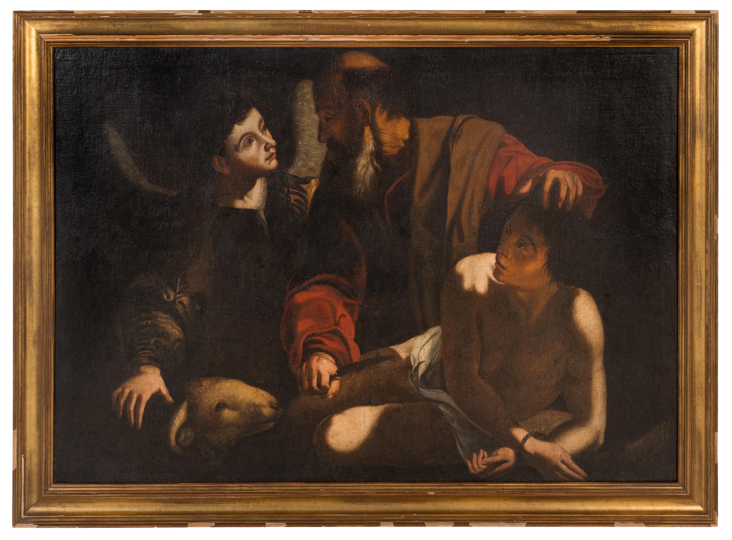 After Caravaggio, 17th Century — The Sacrifice of Isaac