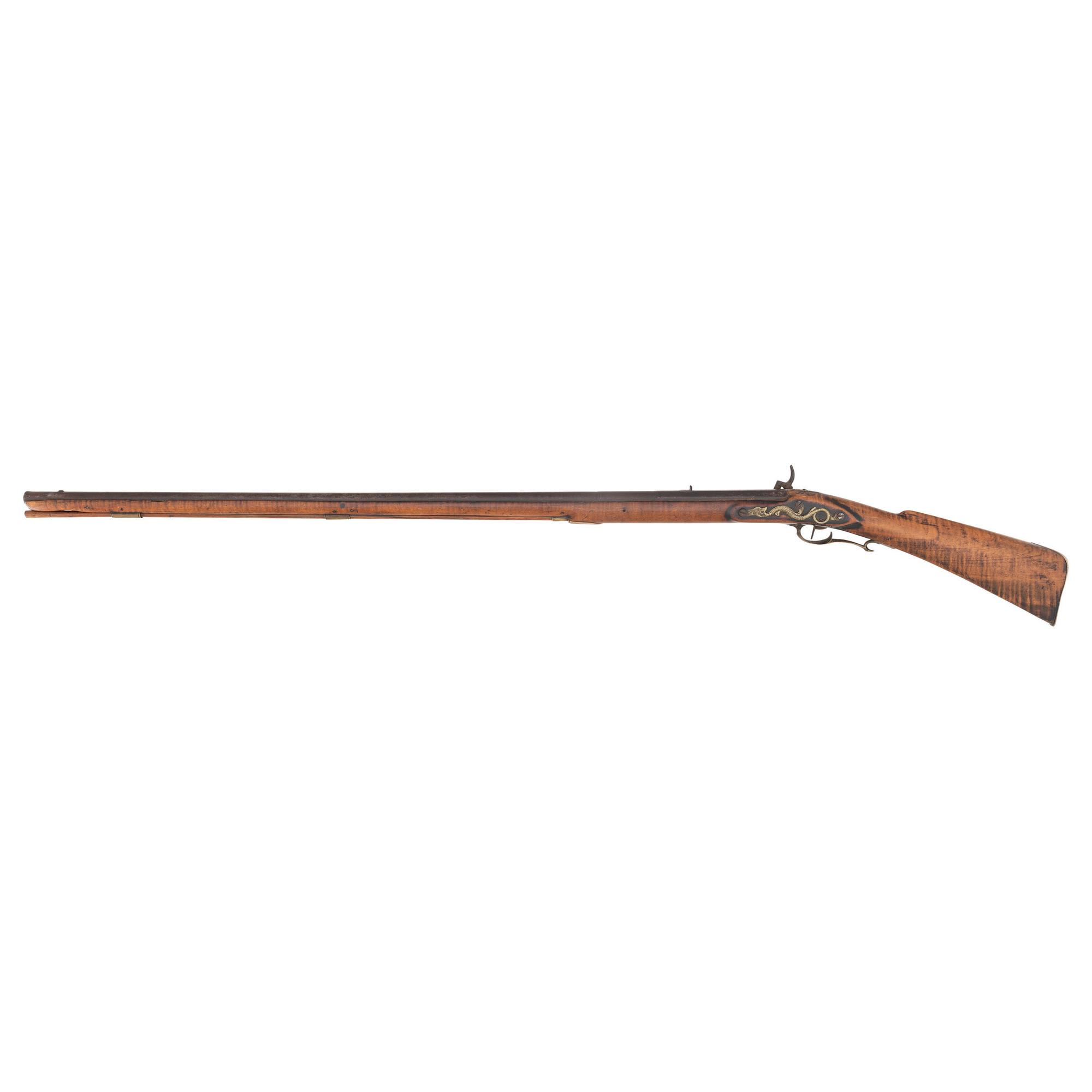 Period Restocked and Percussion Altered Trade Gun by Robert Wheeler
