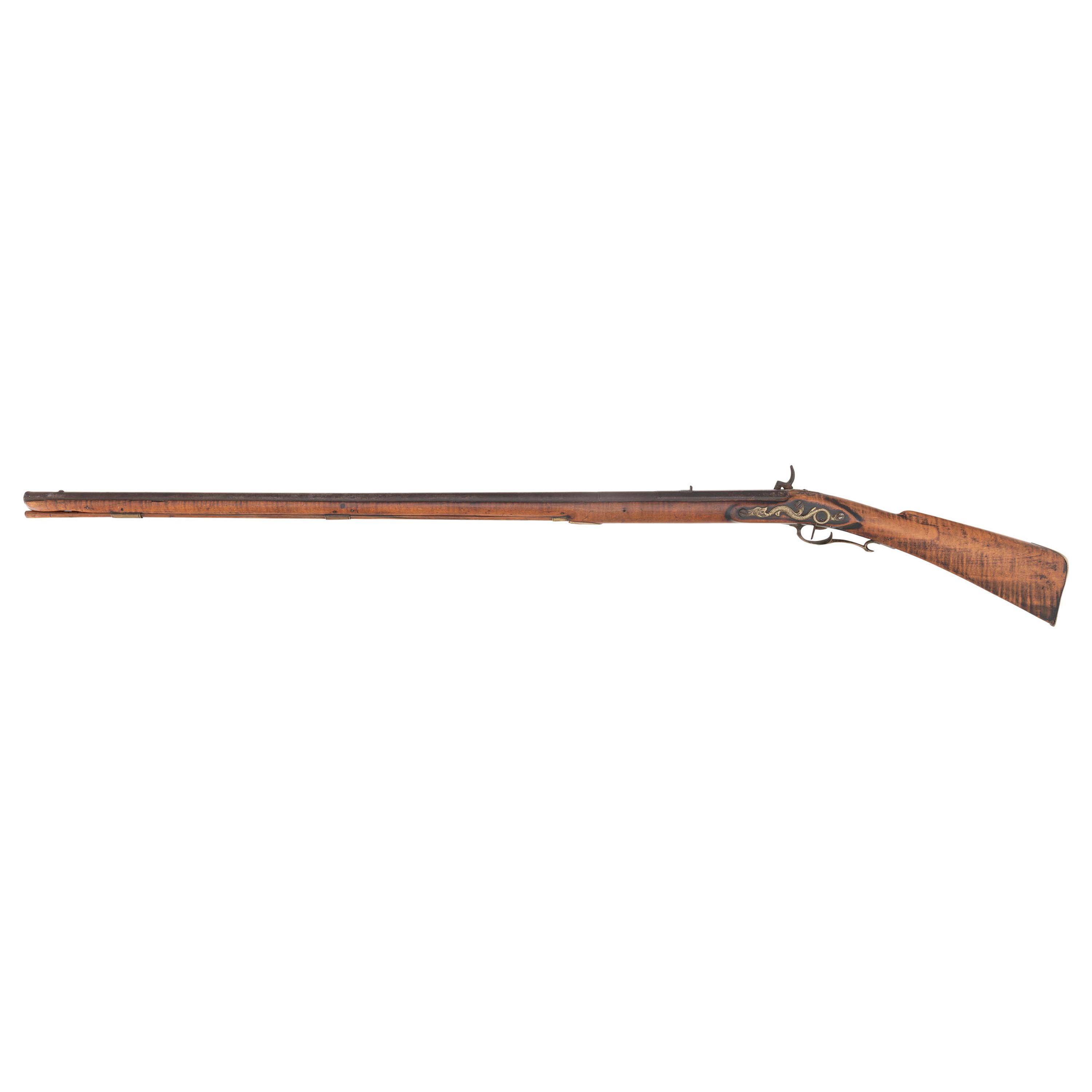 Period Restocked and Percussion Altered Trade Gun by Robert Wheeler