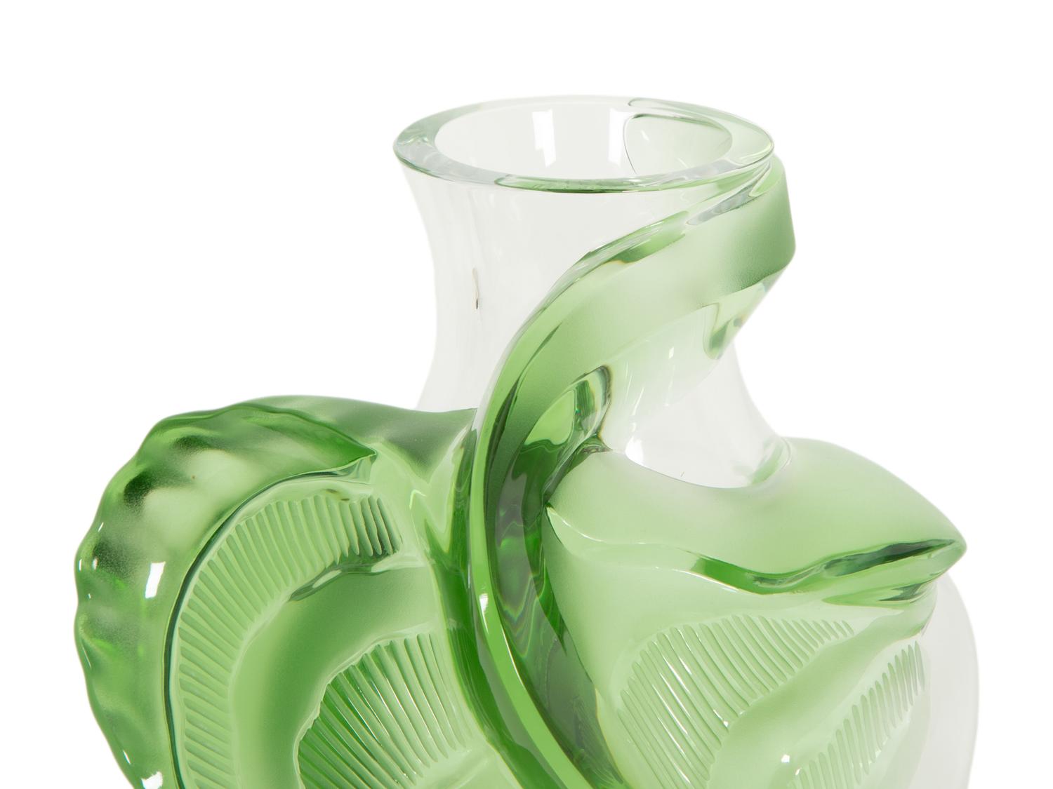 A Lalique Tanega Vase