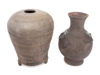 Two Chinese Pottery Vessels