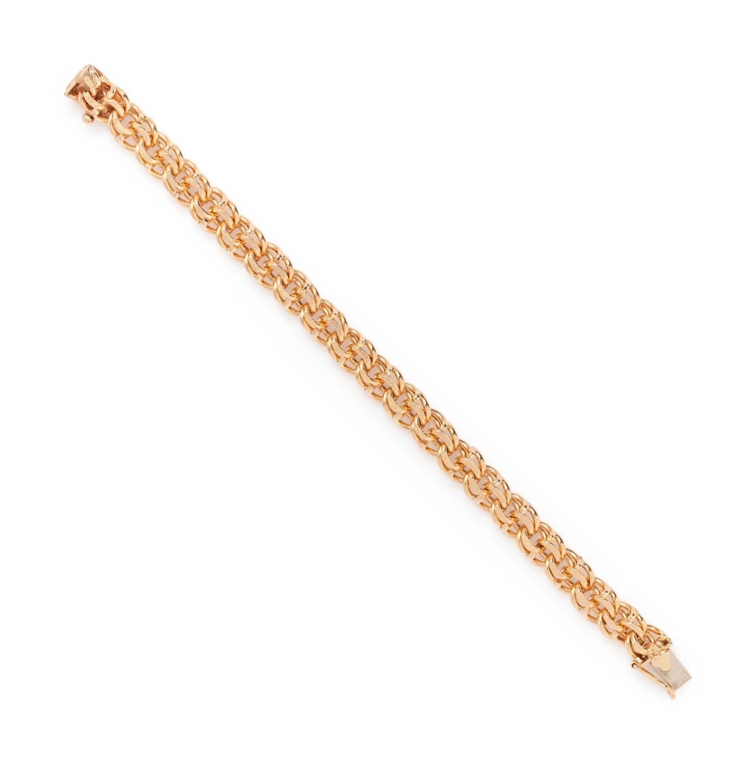 YELLOW GOLD BRACELET