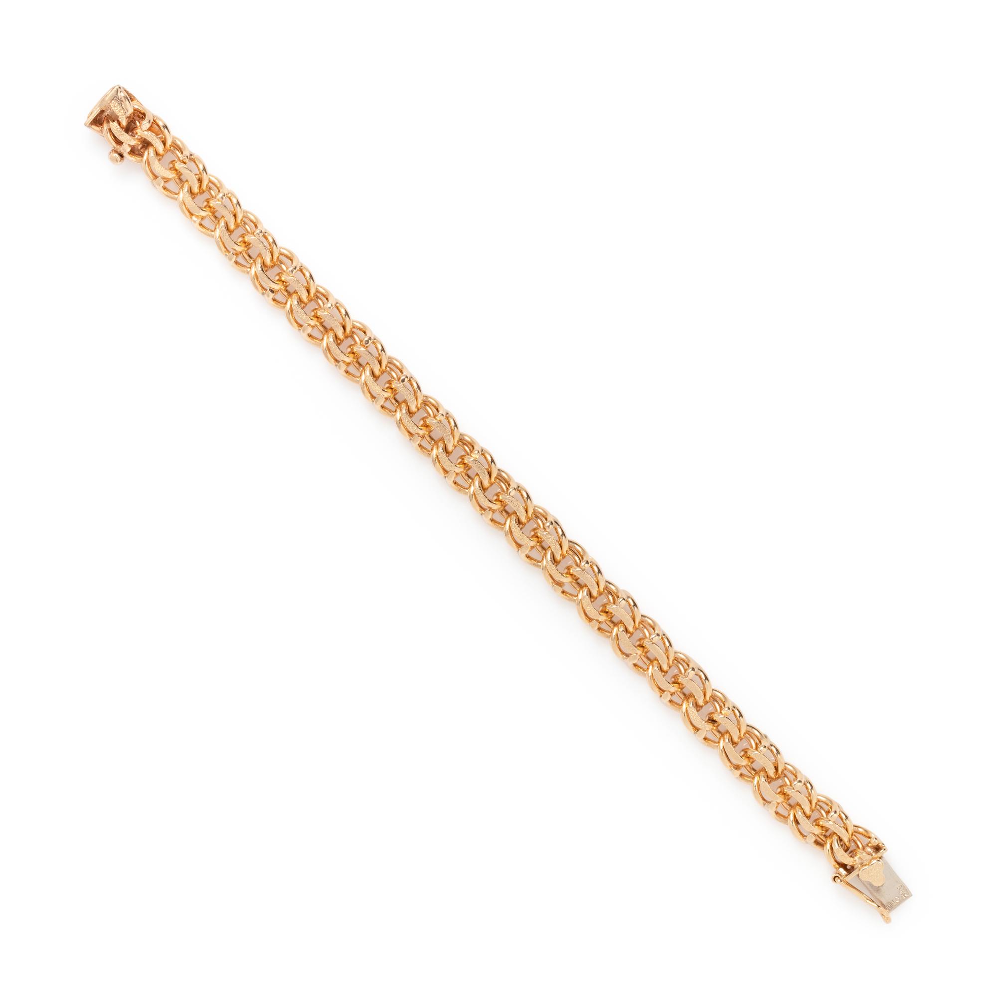 YELLOW GOLD BRACELET