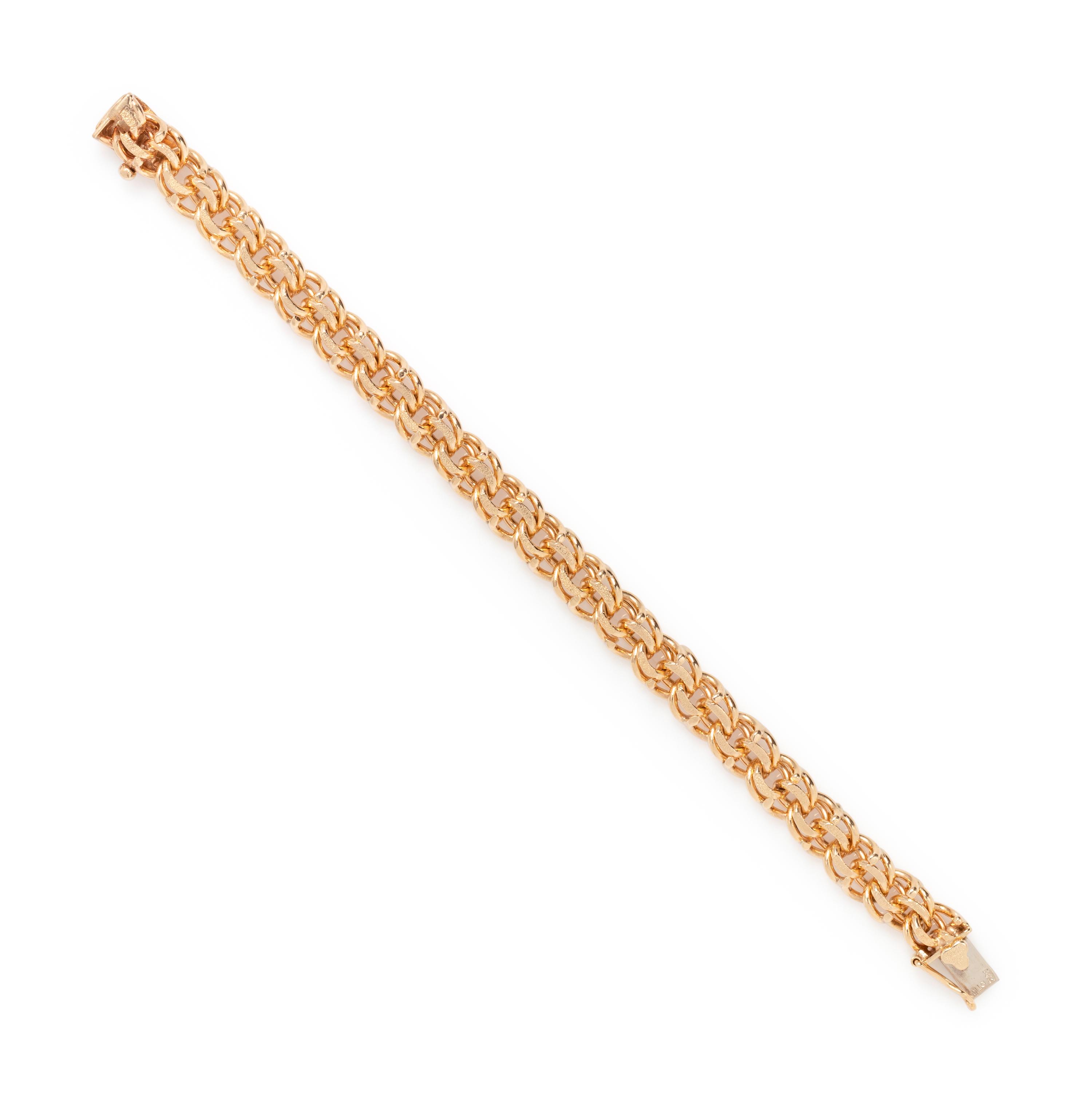 YELLOW GOLD BRACELET