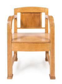An Austrian Art Deco Arm Chair Height 34 1/2 inches — FIRST HALF 20TH CENTURY