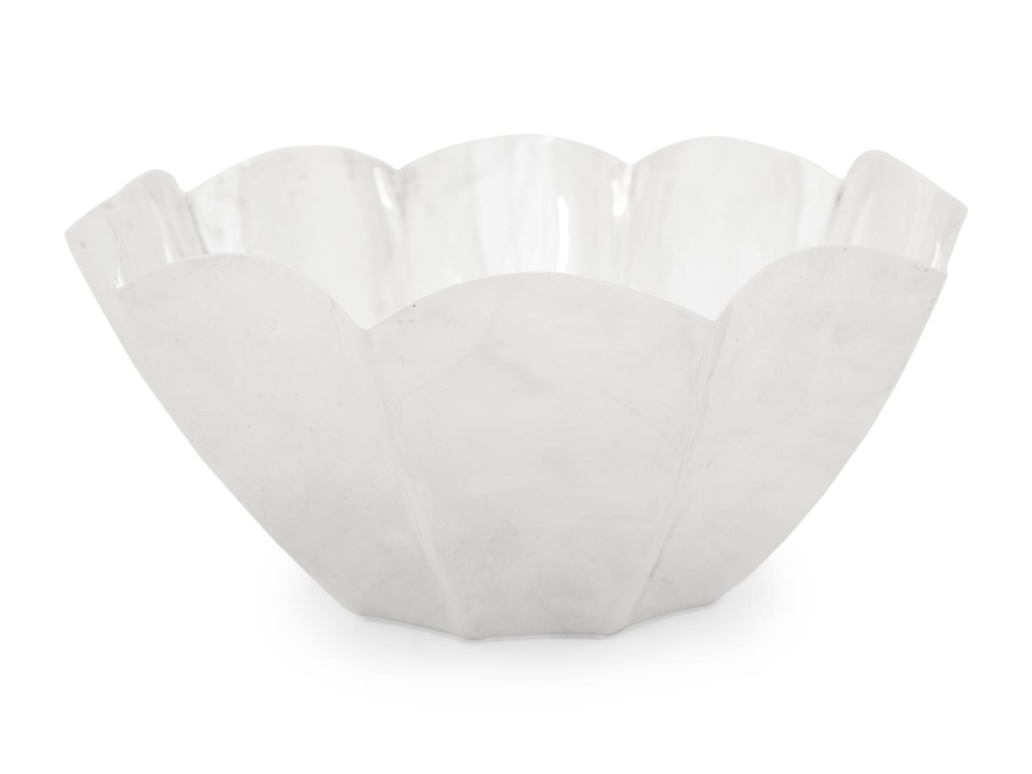 A Tiffany and Co. King Protea Silver Fluted Bowl