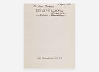 [Children's & Illustrated] Gorey, Edward: The Fatal Lozenge an Alphabet