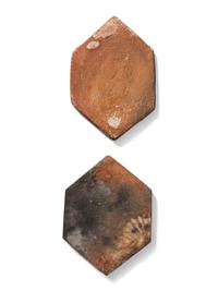 Pair of Hopi Pottery Tiles