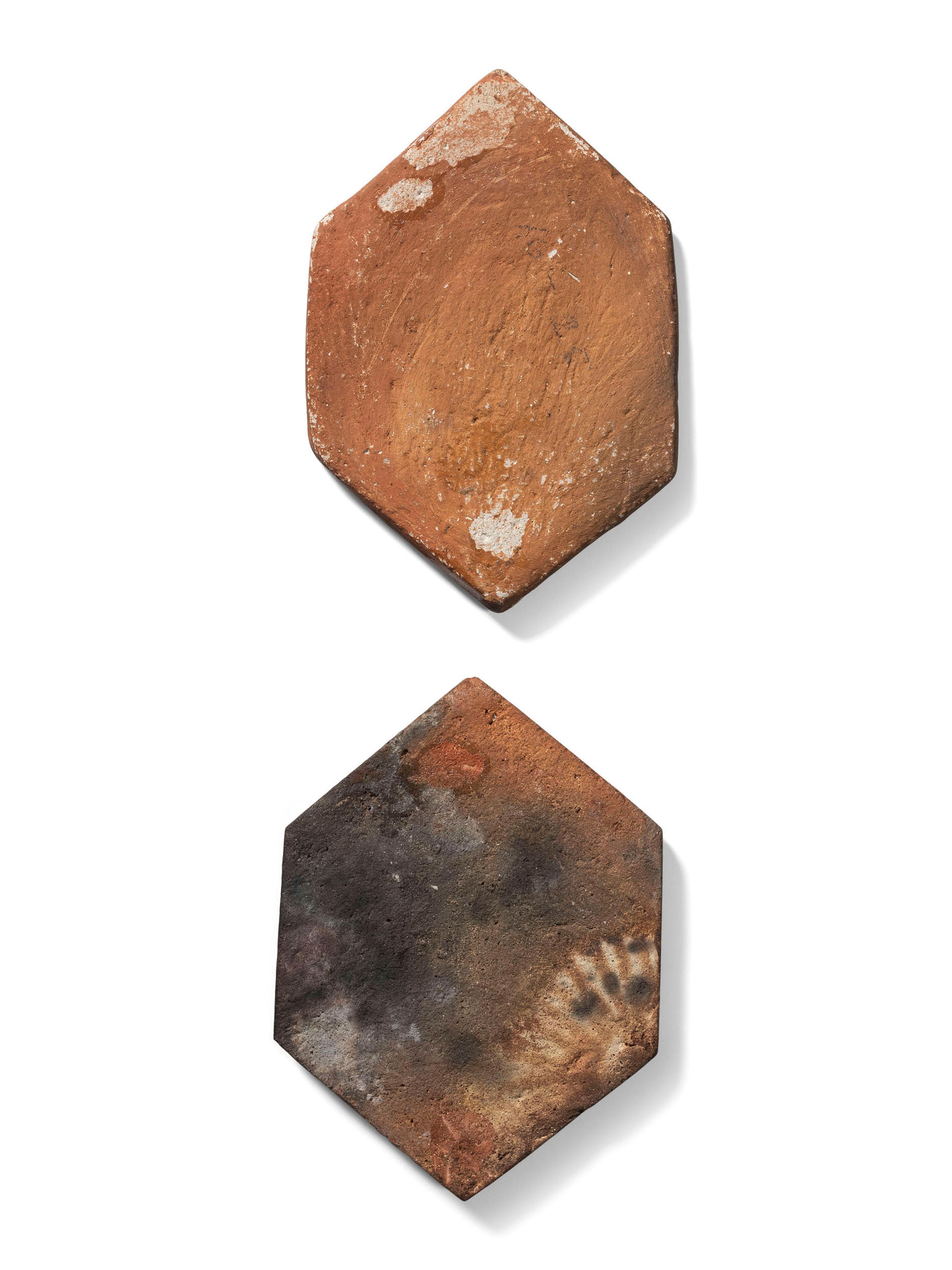 Pair of Hopi Pottery Tiles