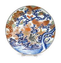 A Large Japanese Imari Porcelain Charger