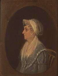 Jacob Eichholtz (1776-1842), A Portrait of a Seated Lady with Shawl and Bonnet