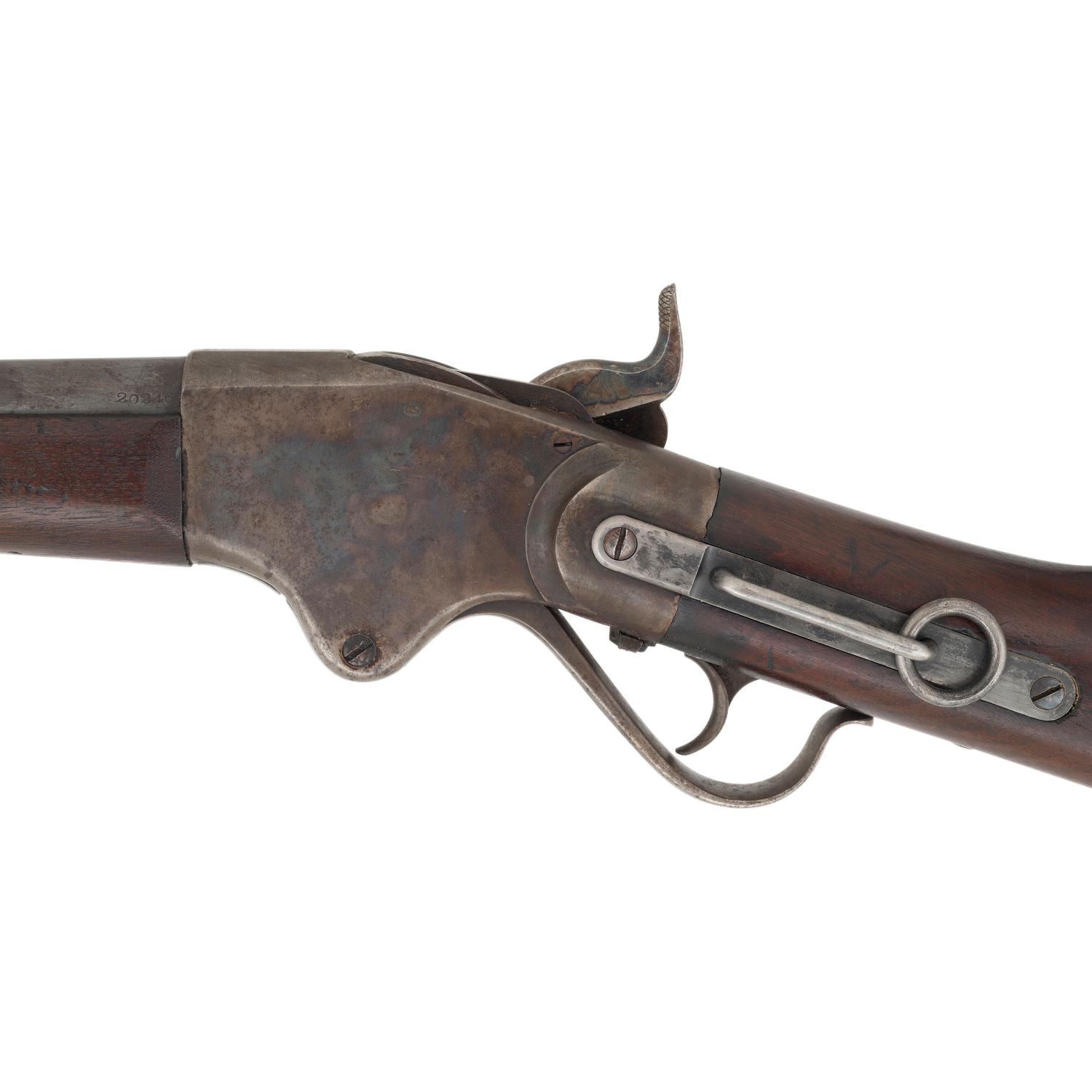 Springfield Model 1871 Spencer Rifle, Carbine Arsenal Altered to Rifle