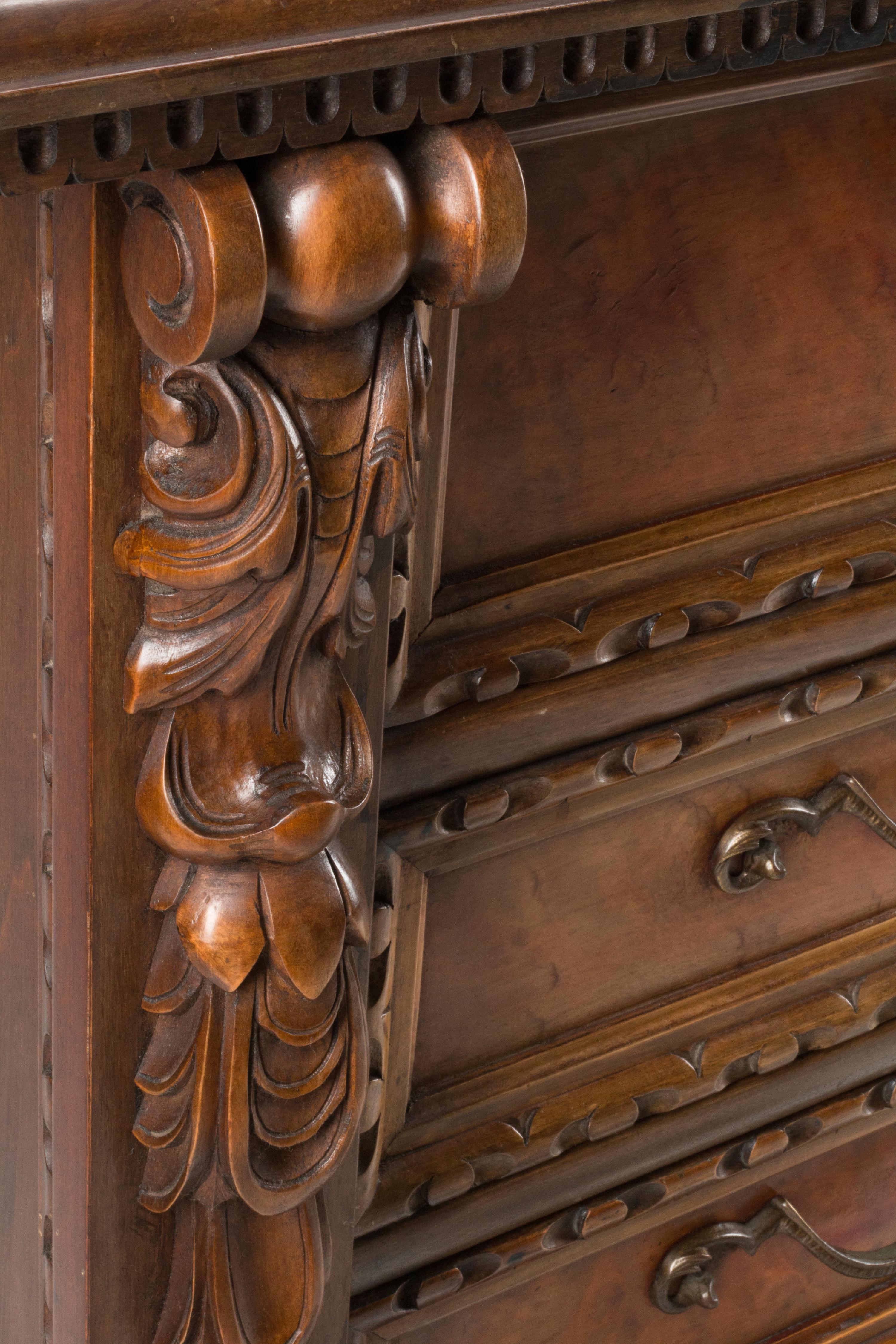 An Italian Renaissance Style Chest of Drawers