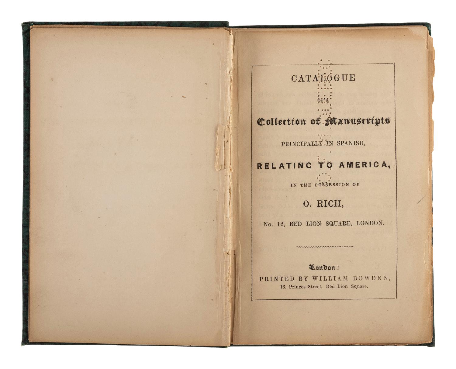 [POLITICS]. LOPEZ, Juan Luis. Despachos, y Cartas de Covierno. Acerca de la Execucion de la Provision, y Ordenanza. [Lima, Peru]: N.p., [1685].
