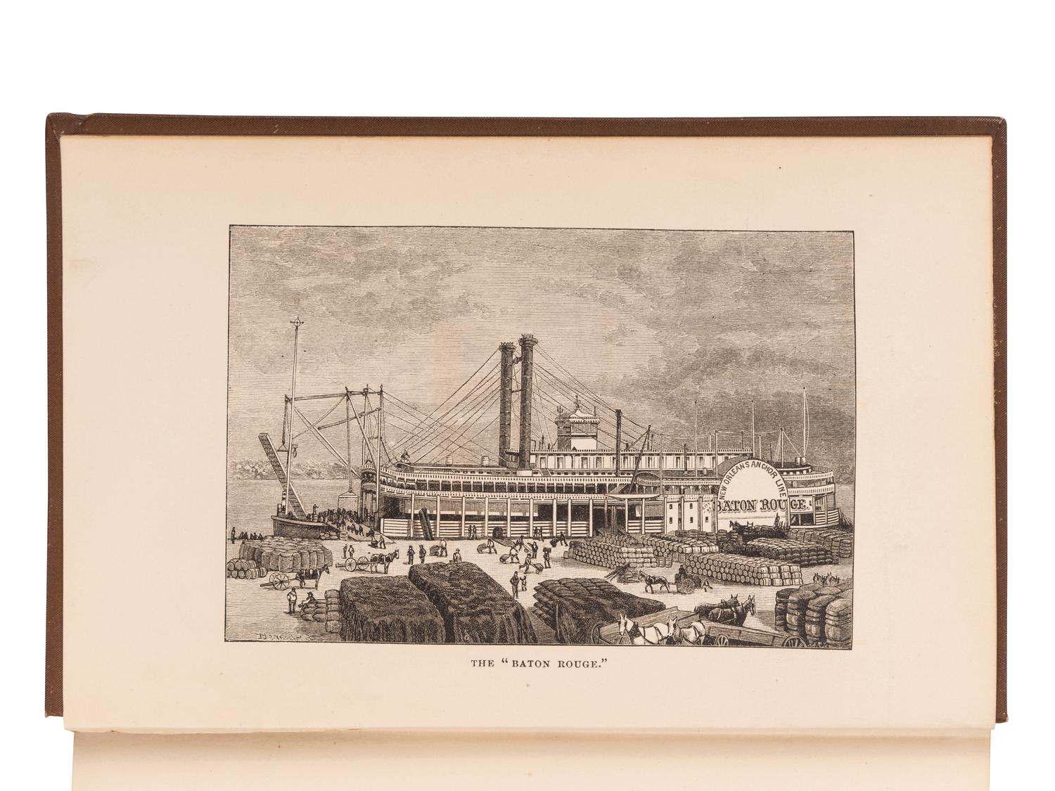CLEMENS, Samuel Langhorne ("Mark Twain") (1835-1910). Life on the Mississippi . Boston: James R. Osgood and Company, 1883.