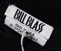 A Bill Blass Black Wool Dress,
