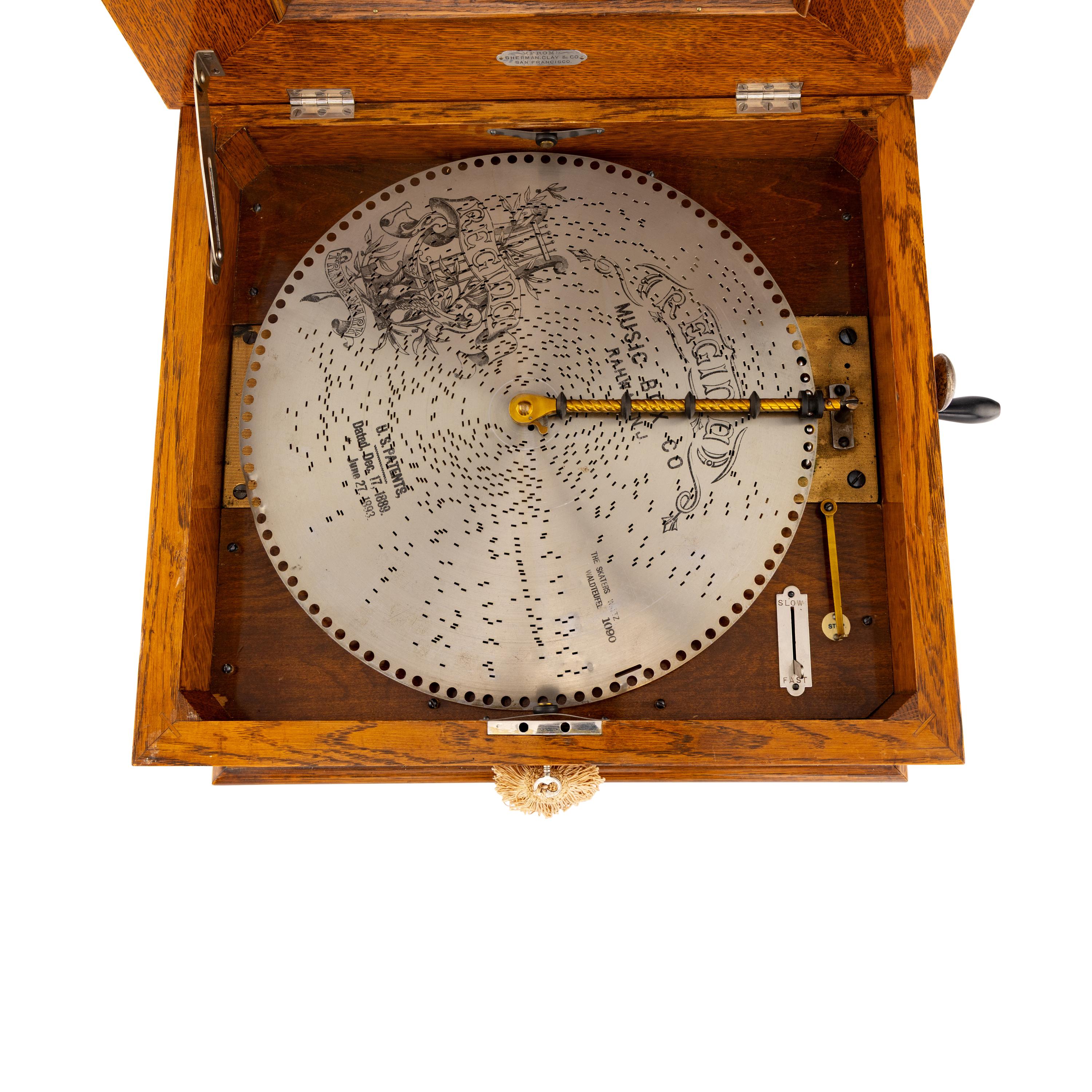 A Regina Disk Music Box