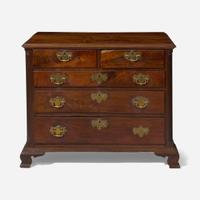 A Chippendale carved mahogany chest of drawers Philadelphia, PA, circa 1780