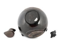 Blackware Pottery Bowl, PLUS