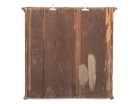 A Paint Decorated Pine Hanging Cupboard