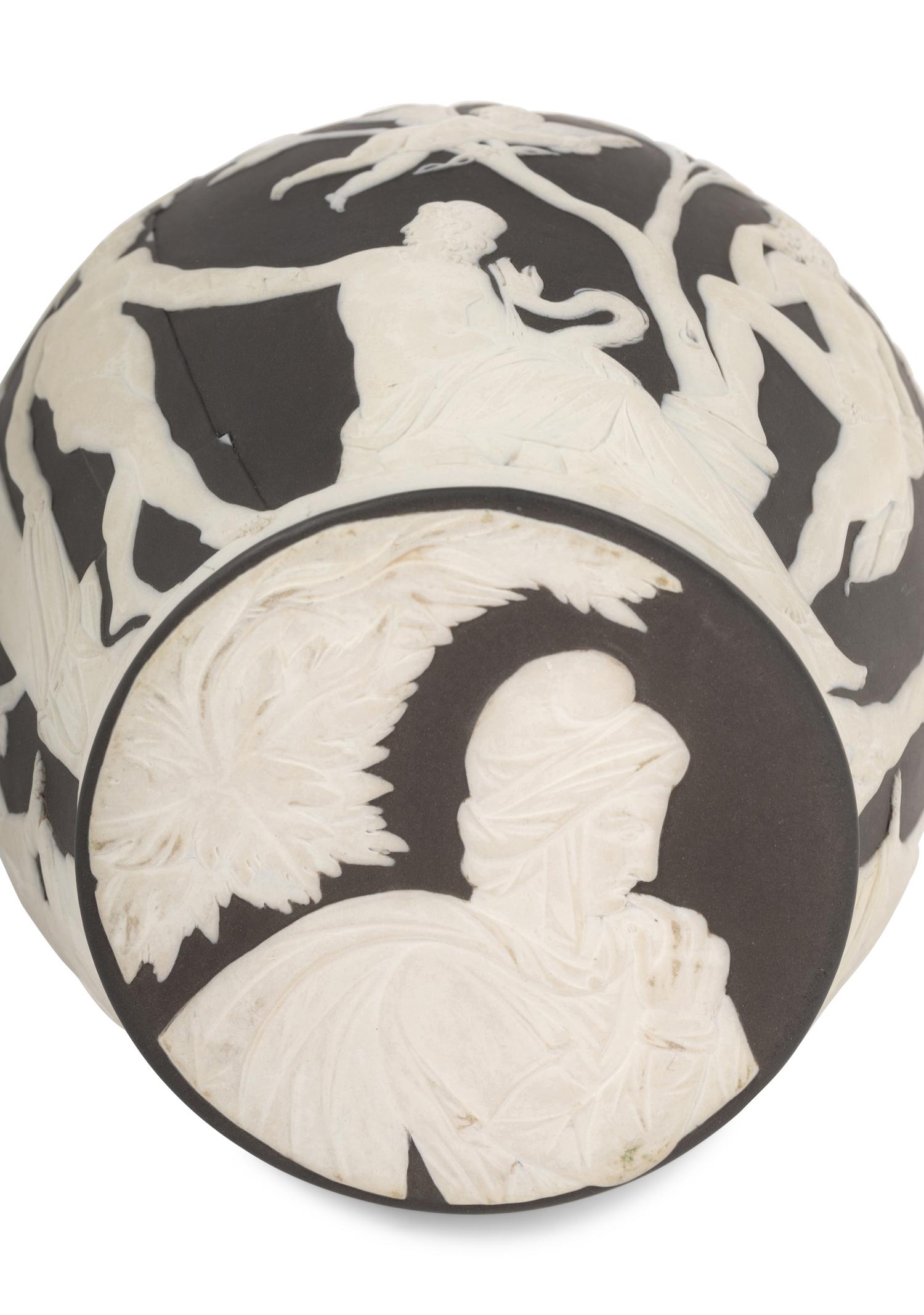 A Wedgwood Jasperware Model of the Portland Vase