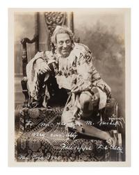 [20TH-CENTURY OPERA SINGERS]. A group of 5 photographs of opera singers from the 1940s, most signed and inscribed, comprising images of: