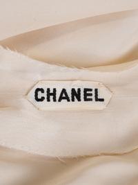Two Silk Blouses: One Chanel Haute Couture, One Unlabeled, 1980-90s