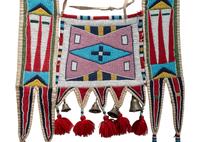 Apsáalooke Beaded Hide Martingale