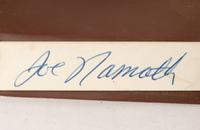 A Joe Namath Signed Autograph Salvino Figure,