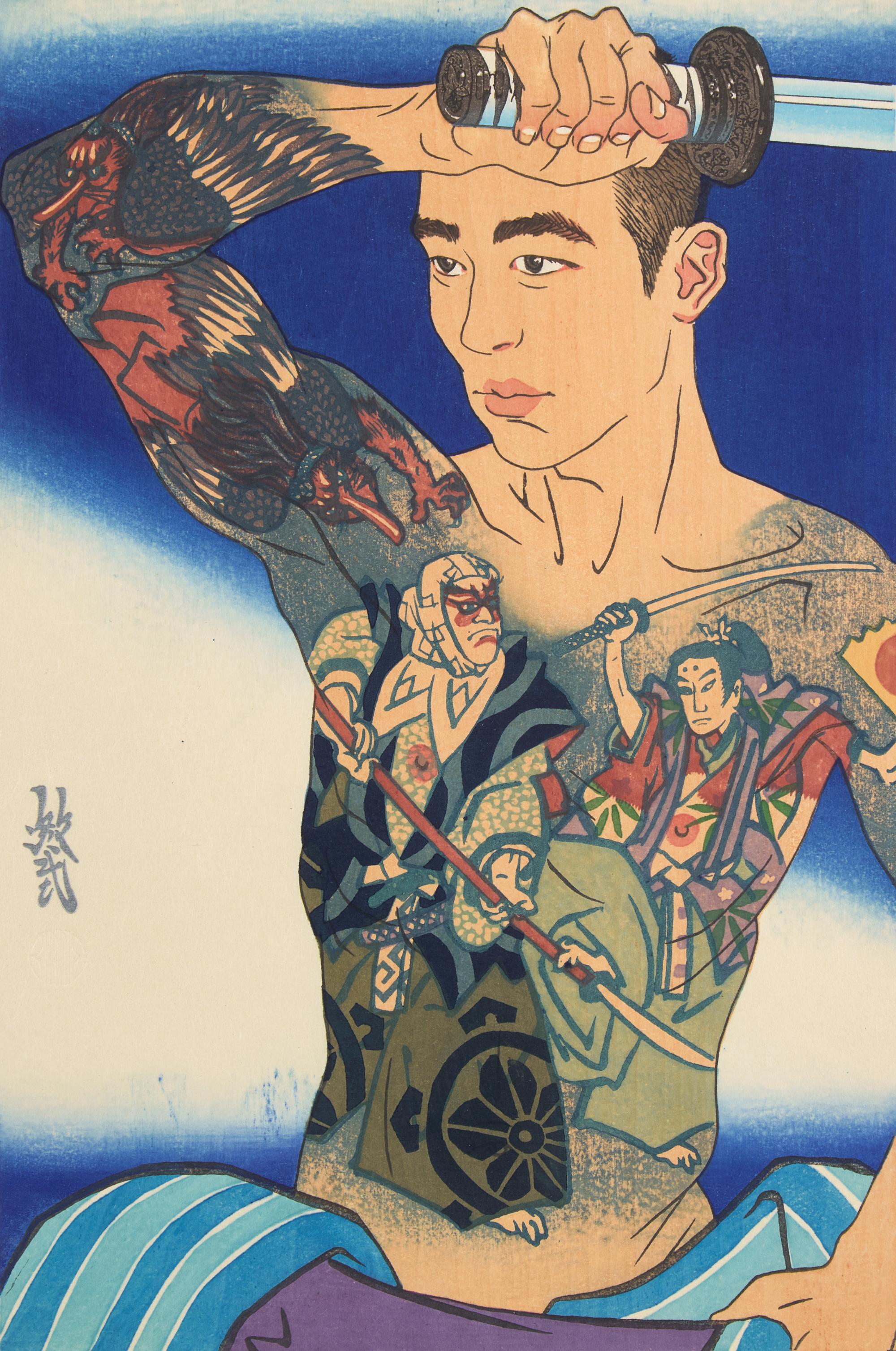 Shibaraku, Adesugata, Kunisada no Danjūrō, and Ushiwakamaru to Benkei (4 works), 1994-2015