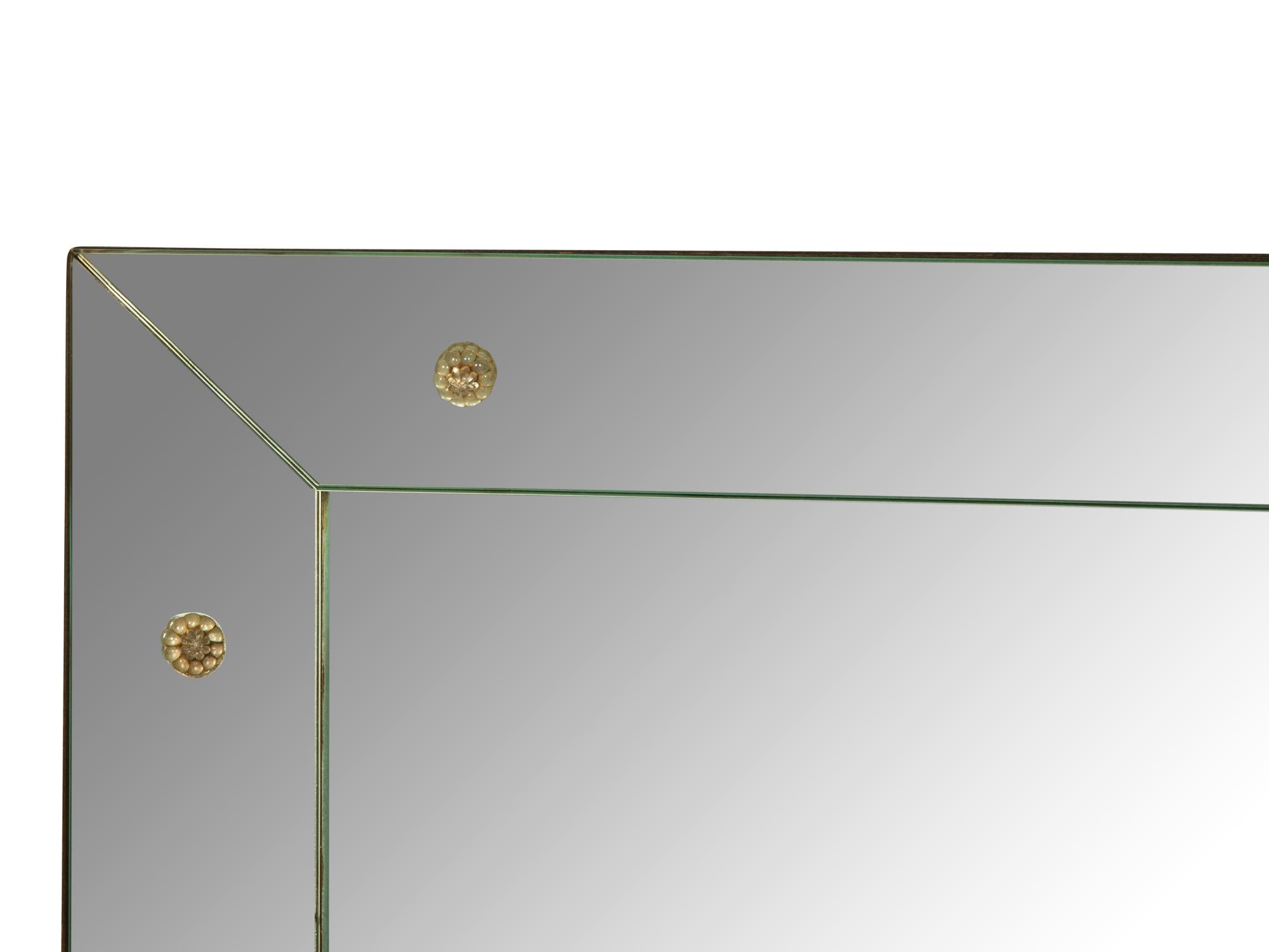 A Modernist Rectangular Mirror