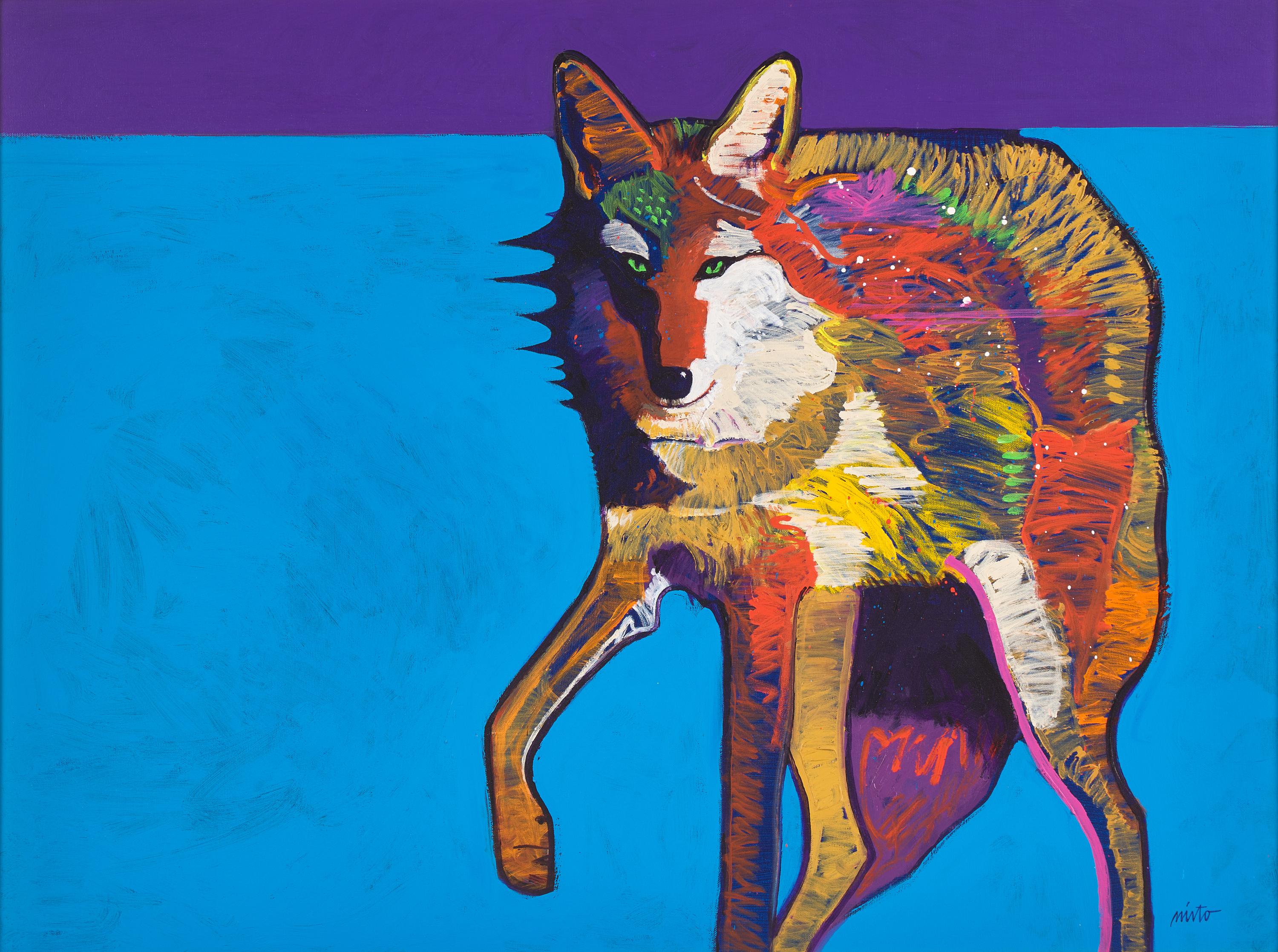 John Nieto (American, 1936-2018) — Coyote Medicine , 1993