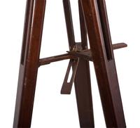 H.G. Fitz 4 1/8 inch telescope and tripod. Length of body tube 53 in. 19th century.