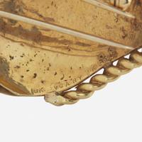 An 18K Yellow Gold Horse Pendant