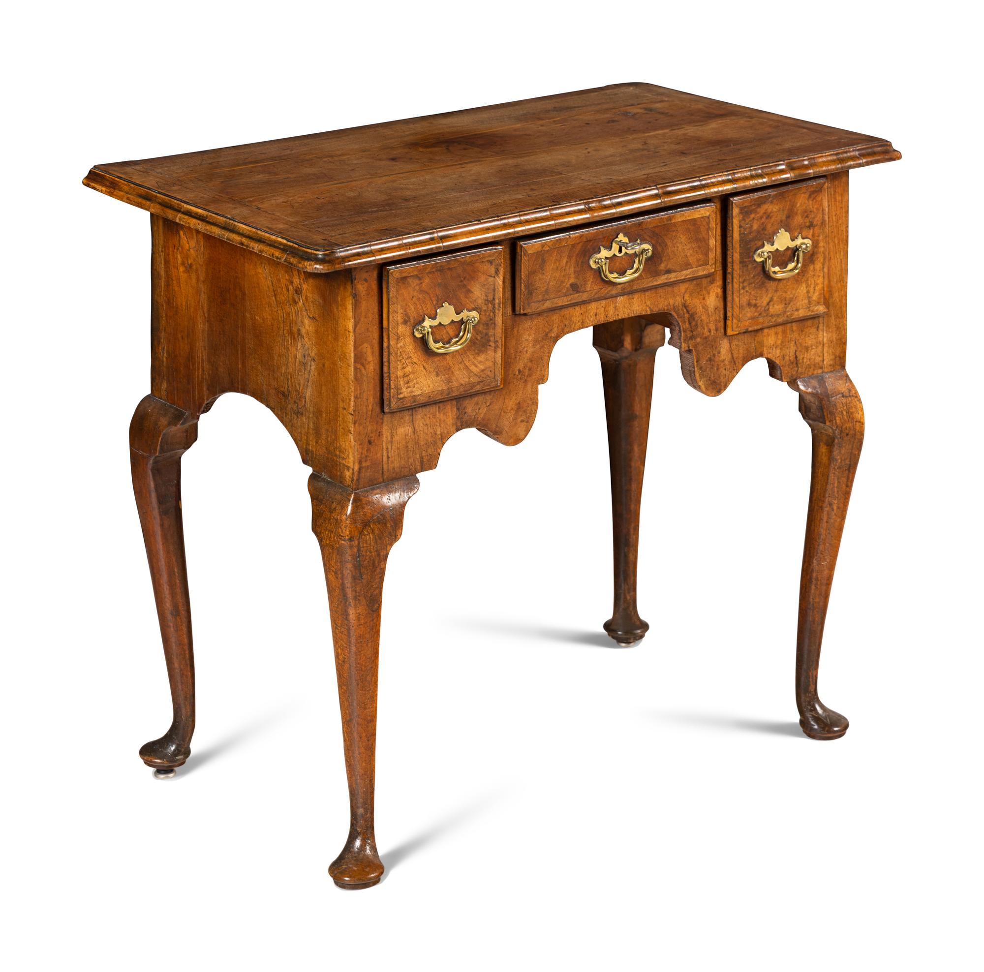 A George II Walnut Dressing Table