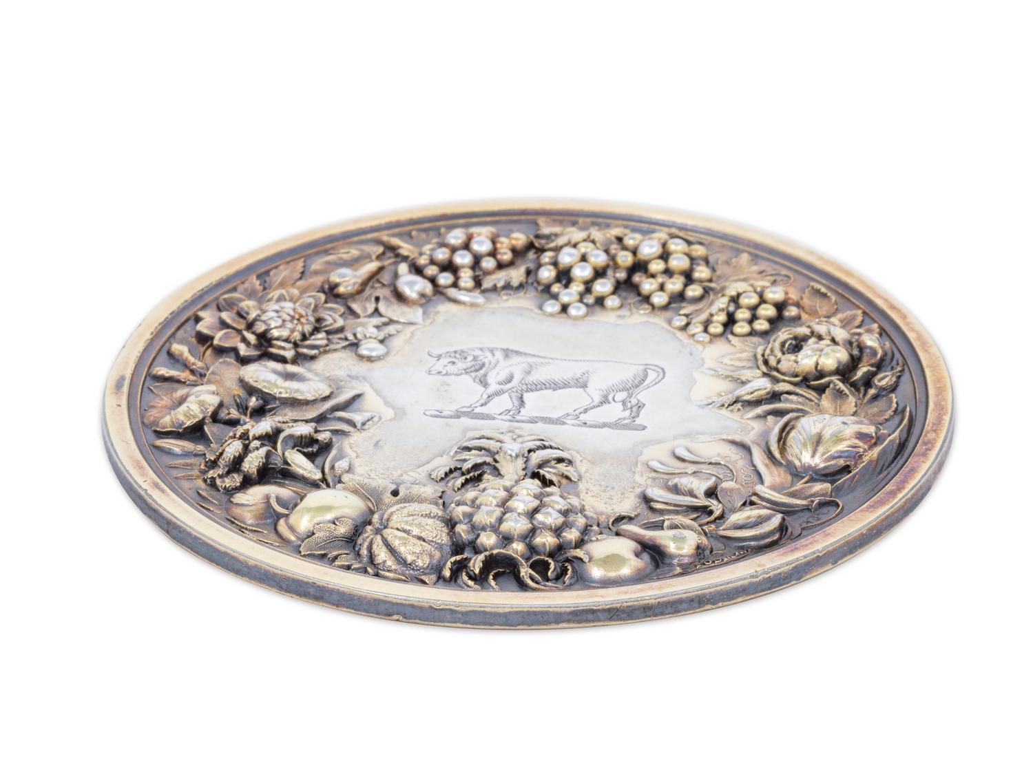 A George IV Silver-Gilt Commemorative Medallion