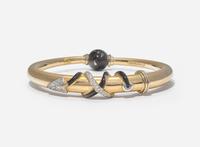 An 18K Rose Gold, Diamond, and Enamel Bracelet by La Nouvelle Bague