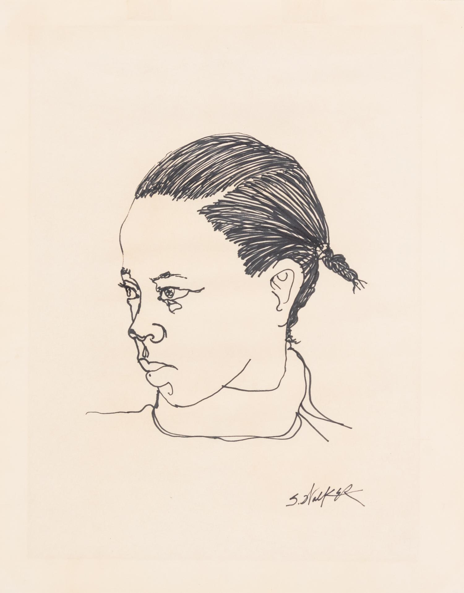 Portrait of a Girl , c. 1980